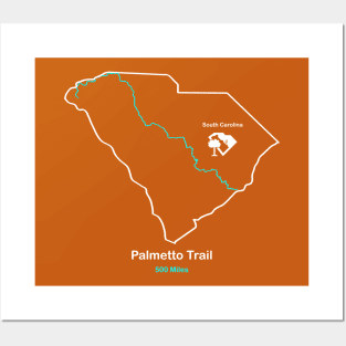 Palmetto Trail in South Carolina Posters and Art